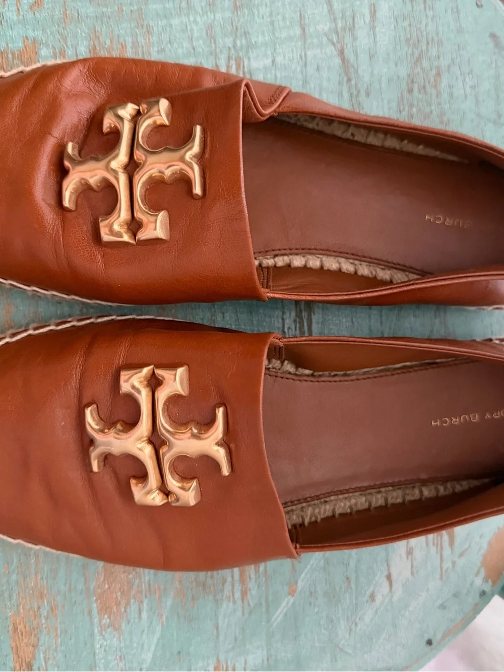 Tory Burch cognac leather
